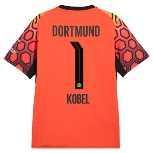 Camiseta Borussia Dortmund Gregor Kobel 1 Local Portero 2026/2027 Naranja