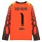 Camiseta Borussia Dortmund Gregor Kobel 1 Local Portero 2026/2027 Naranja Manga Larga