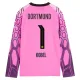Camiseta Borussia Dortmund Gregor Kobel 1 Visitante Portero 2026/2027 Rosa Manga Larga Camiseta Borussia Dortmund Gregor Kobel 1 Visitante Portero 2026/2027 Rosa Manga Larga