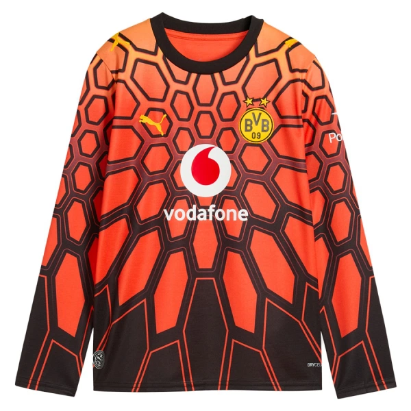 Camiseta Borussia Dortmund Local Portero 2026/2027 Naranja Manga Larga Camiseta Borussia Dortmund Local Portero 2026/2027 Naranja Manga Larga