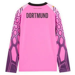 Camiseta Borussia Dortmund Visitante Portero 2026/2027 Rosa Manga Larga