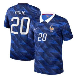 Camiseta Francia Désiré Doué 20 Local Mundial 2026
