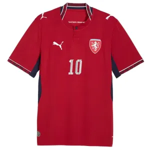 Camiseta República Checa Schick 10 Local Mundial 2026