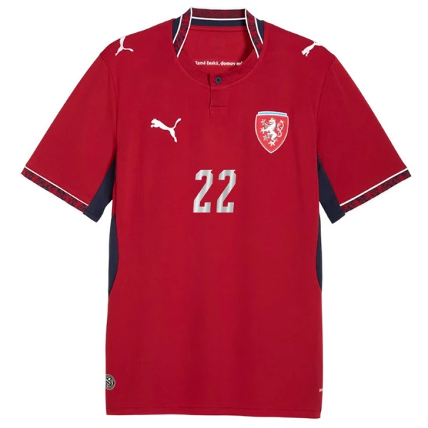Camiseta República Checa Soucek 22 Local Mundial 2026