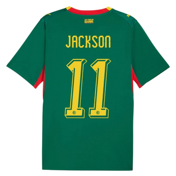 Camiseta Senegal Jackson 11 Visitante Mundial 2026