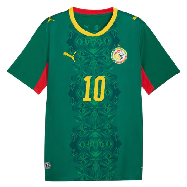 Camiseta Senegal Sadio Mané 10 Visitante Mundial 2026