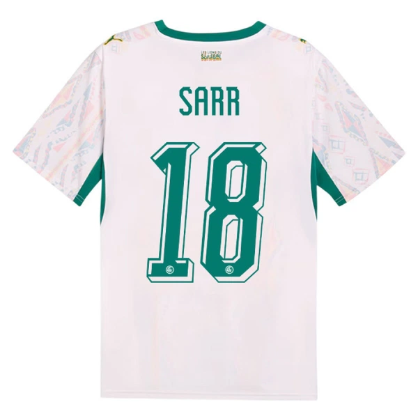 Camiseta Senegal Sarr 18 Local Mundial 2026 Camiseta Senegal Sarr 18 Local Mundial 2026