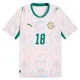 Camiseta Senegal Sarr 18 Local Mundial 2026