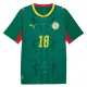 Camiseta Senegal Sarr 18 Visitante Mundial 2026