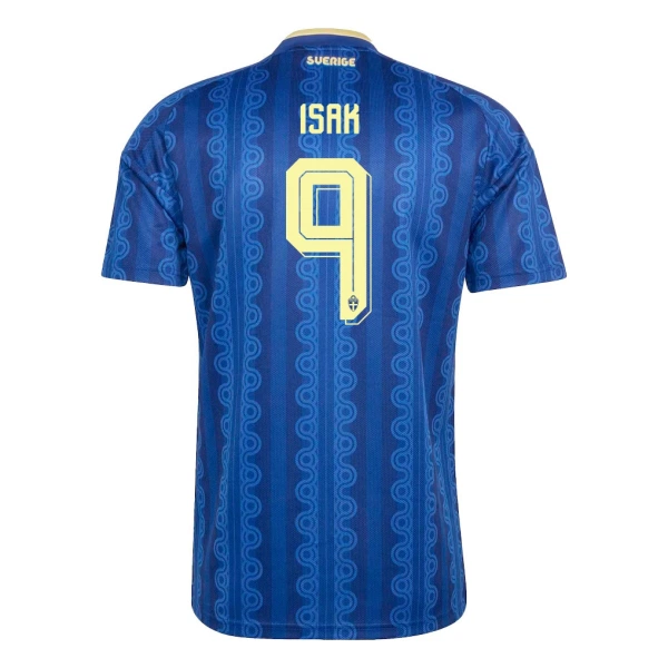 Camiseta Suecia Alexander Isak 9 Visitante Mundial 2026