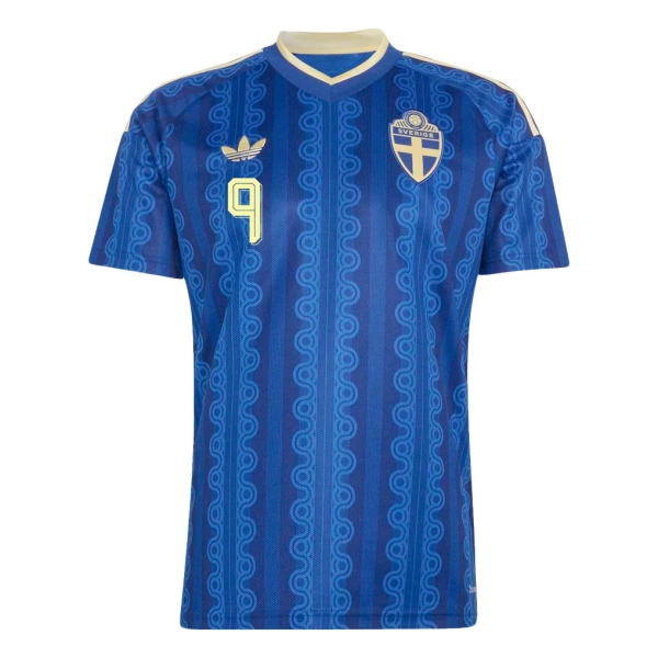 Camiseta Suecia Alexander Isak 9 Visitante Mundial 2026