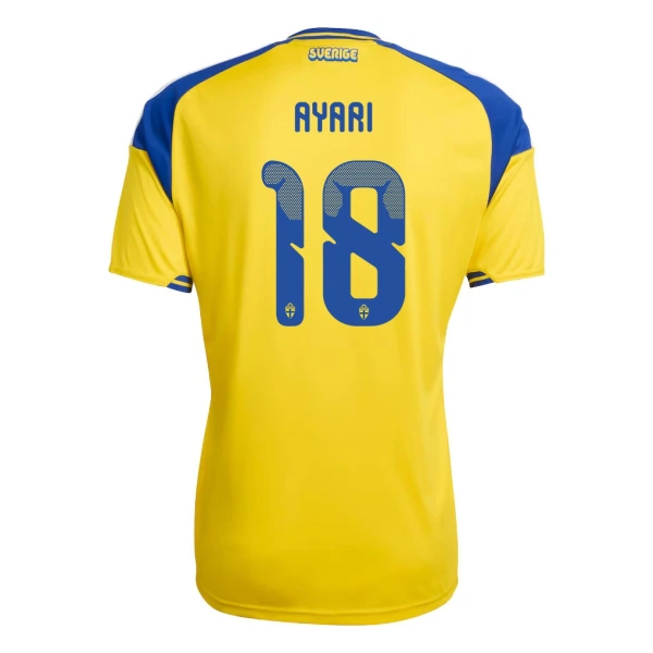 Camiseta Suecia Ayari 18 Local Mundial 2026 Camiseta Suecia Ayari 18 Local Mundial 2026
