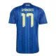 Camiseta Suecia Viktor Gyökeres 17 Visitante Mundial 2026 Camiseta Suecia Viktor Gyökeres 17 Visitante Mundial 2026