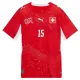 Camiseta Suiza Djibril Sow 15 Local Mundial 2026