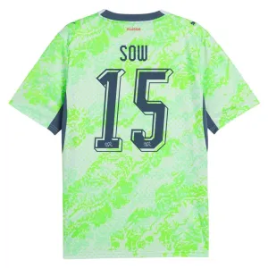 Camiseta Suiza Djibril Sow 15 Visitante Mundial 2026