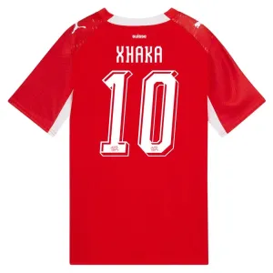 Camiseta Suiza Granit Xhaka 10 Local Mundial 2026