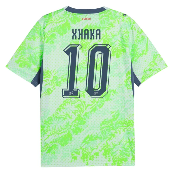 Camiseta Suiza Granit Xhaka 10 Visitante Mundial 2026 Camiseta Suiza Granit Xhaka 10 Visitante Mundial 2026
