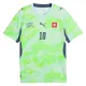 Camiseta Suiza Granit Xhaka 10 Visitante Mundial 2026
