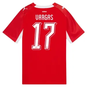 Camiseta Suiza Vargas 17 Local Mundial 2026