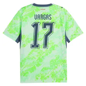 Camiseta Suiza Vargas 17 Visitante Mundial 2026