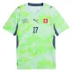 Camiseta Suiza Vargas 17 Visitante Mundial 2026