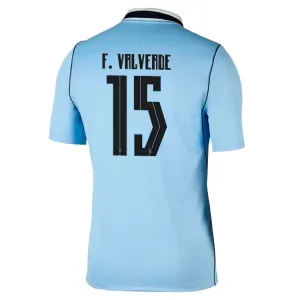 Camiseta Uruguay Federico Valverde 15 Local Mundial 2026