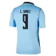 Camiseta Uruguay Luis Suárez 9 Local Mundial 2026 Camiseta Uruguay Luis Suárez 9 Local Mundial 2026