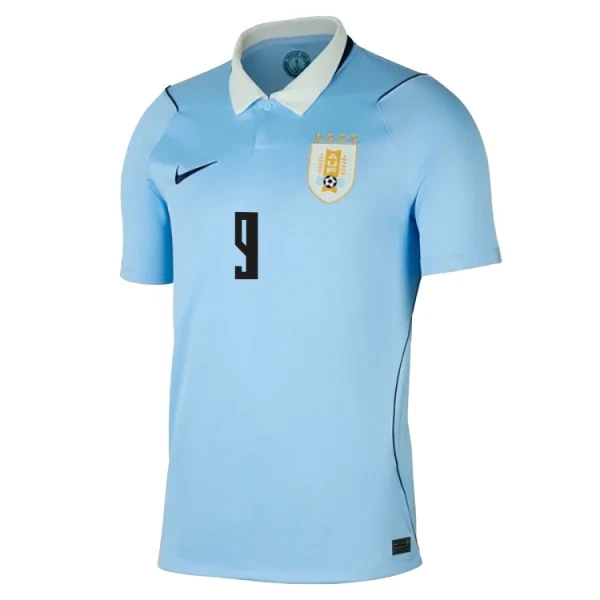 Camiseta Uruguay Luis Suárez 9 Local Mundial 2026