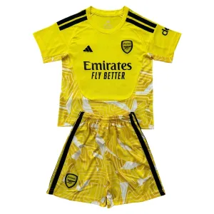 Conjunto Arsenal Portero 2026/2027 Niño Amarillo