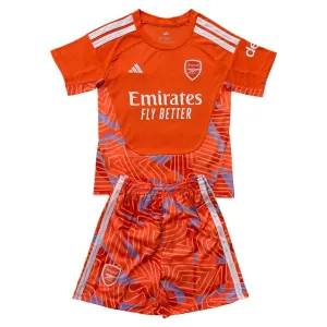 Conjunto Arsenal Portero 2026/2027 Niño Naranja