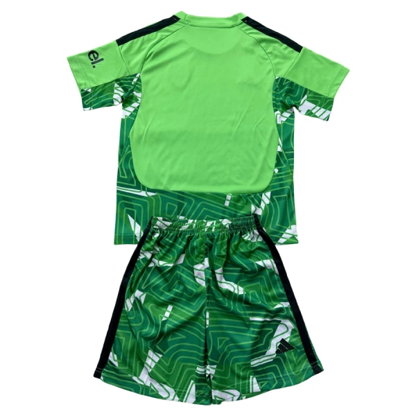 Conjunto Arsenal Portero 2026/2027 Niño Verde