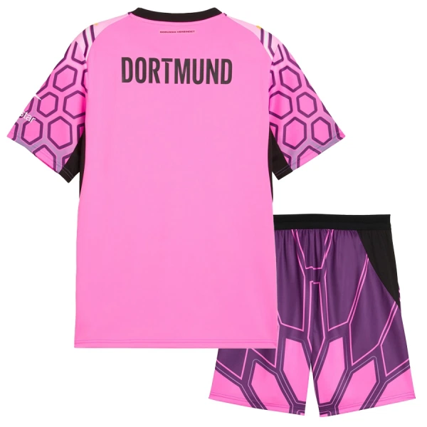 Conjunto Borussia Dortmund Visitante Portero 2026/2027 Niño Rosa