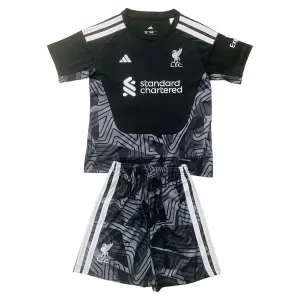 Conjunto Liverpool Portero 2026/2027 Niño Negro