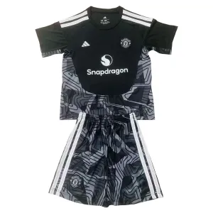 Conjunto Manchester United Portero 2026/2027 Niño Negro