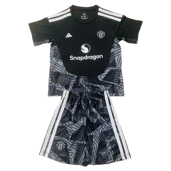 Conjunto Manchester United Portero 2026/2027 Niño Negro Conjunto Manchester United Portero 2026/2027 Niño Negro