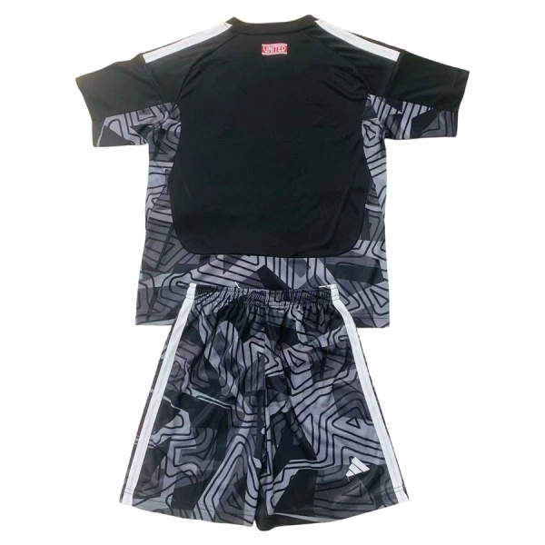 Conjunto Manchester United Portero 2026/2027 Niño Negro