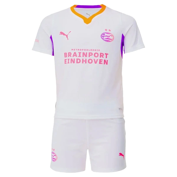 Conjunto PSV Eindhoven Visitante 2026/2027 Niño Conjunto PSV Eindhoven Visitante 2026/2027 Niño
