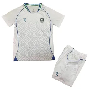 Conjunto Uzbekistán Visitante Mundial 2026 Niño