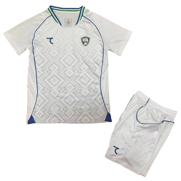 Conjunto Uzbekistán Visitante Mundial 2026 Niño Conjunto Uzbekistán Visitante Mundial 2026 Niño