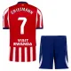 Conjunto Atlético Madrid Antoine Griezmann 7 Local 2026/2027 Niño Conjunto Atlético Madrid Antoine Griezmann 7 Local 2026/2027 Niño