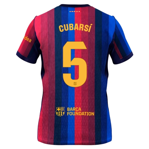 Camiseta FC Barcelona Pau Cubarsí 5 Local 2026/2027 Camiseta FC Barcelona Pau Cubarsí 5 Local 2026/2027