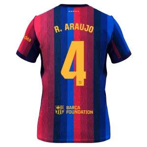 Camiseta FC Barcelona R. Araújo 4 Local 2026/2027