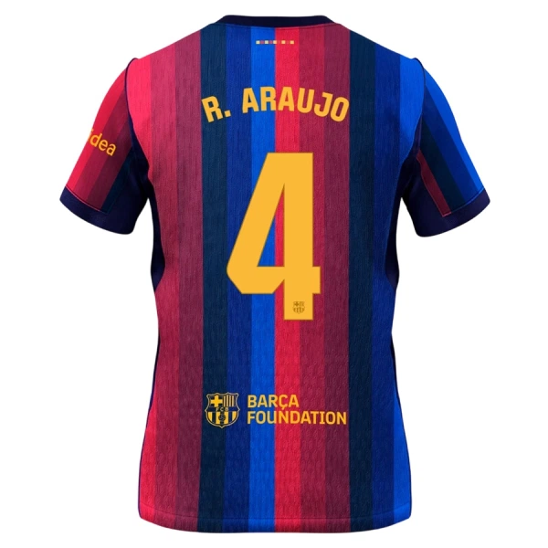 Camiseta FC Barcelona R. Araújo 4 Local 2026/2027 Camiseta FC Barcelona R. Araújo 4 Local 2026/2027