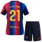 Conjunto FC Barcelona Frenkie de Jong 21 Local 2026/2027 Niño