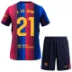 Conjunto FC Barcelona Frenkie de Jong 21 Local 2026/2027 Niño Conjunto FC Barcelona Frenkie de Jong 21 Local 2026/2027 Niño