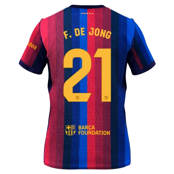 Conjunto FC Barcelona Frenkie de Jong 21 Local 2026/2027 Niño
