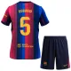 Conjunto FC Barcelona Pau Cubarsí 5 Local 2026/2027 Niño Conjunto FC Barcelona Pau Cubarsí 5 Local 2026/2027 Niño