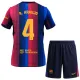 Conjunto FC Barcelona R. Araújo 4 Local 2026/2027 Niño Conjunto FC Barcelona R. Araújo 4 Local 2026/2027 Niño