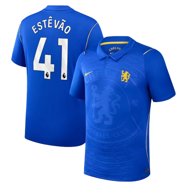 Camiseta Chelsea Estêvão 41 Local 2026/2027 Camiseta Chelsea Estêvão 41 Local 2026/2027