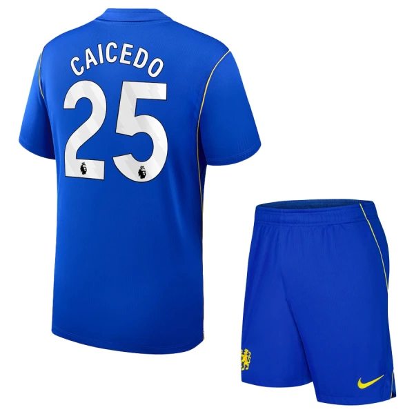Conjunto Chelsea Moisés Caicedo 25 Local 2026/2027 Niño Conjunto Chelsea Moisés Caicedo 25 Local 2026/2027 Niño
